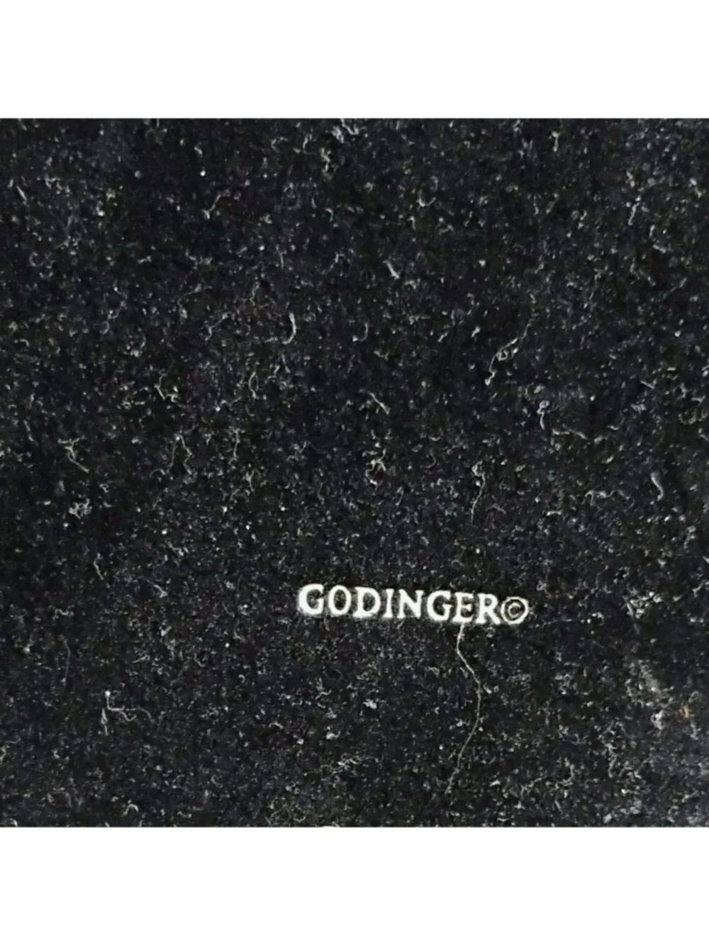 Vintage Godinger Silver Plate Jewelry Box, Floral Engraving, Red Velvet Lining